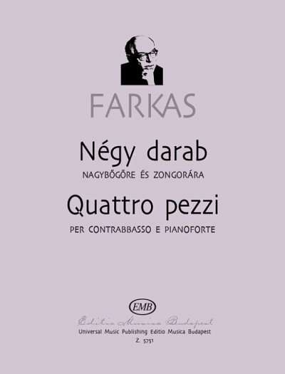 F. Farkas: Quattro pezzi, KbKlav (KlavpaSt)
