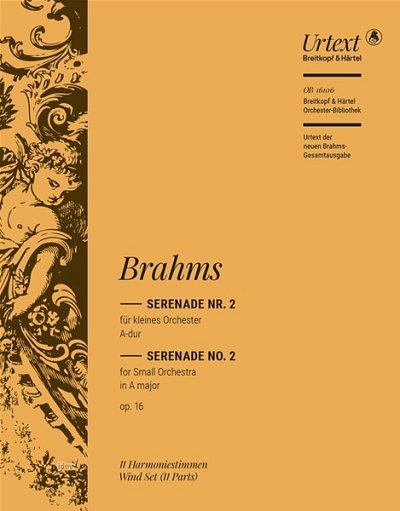 J. Brahms: Serenade in A major Op. 16/2