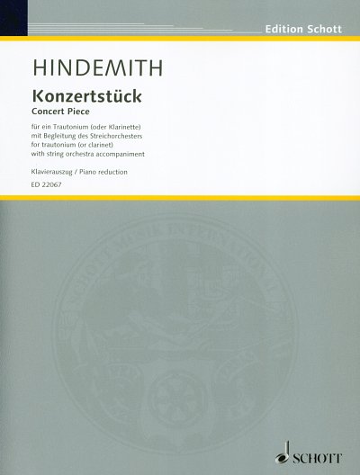 P. Hindemith: Konzertstück, TrauStrOrch (KASt)