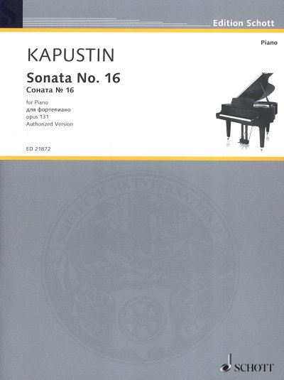N. Kapustin: Sonata No. 16 op. 131, Klav
