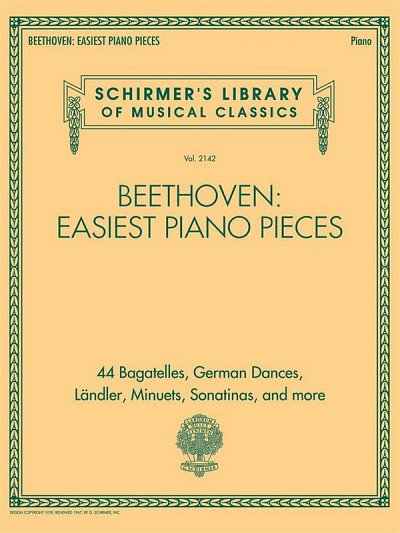 L. v. Beethoven: Beethoven: Easiest Piano Pieces, Klav