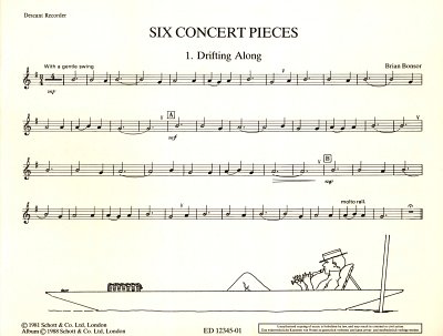 J.B. Bonsor et al.: Six Concert Pieces