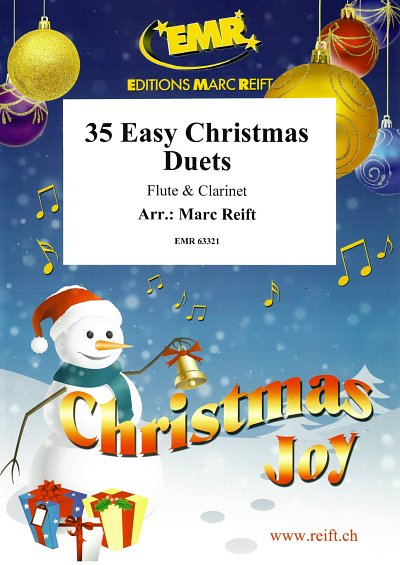DL: M. Reift: 35 Easy Christmas Duets, FlKlar
