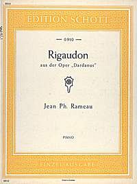 J.-P. Rameau: Rigaudon , Klav