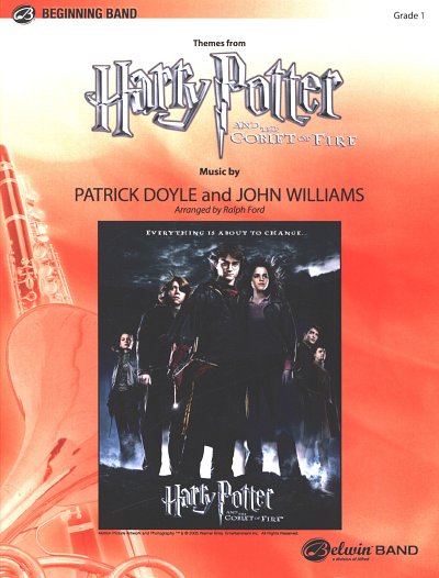 Goblet of Fire for youth wind orchestra sheet music