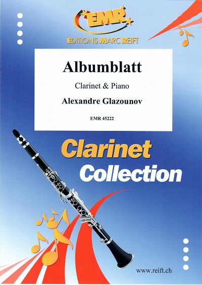A. Glasunow: Albumblatt, KlarKlv