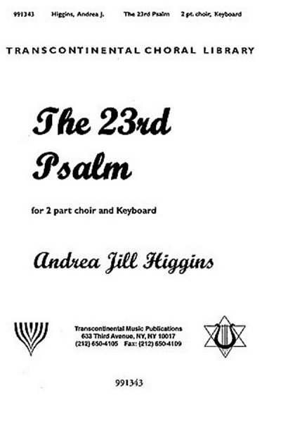 The 23rd Psalm, Ch2Klav (Chpa)