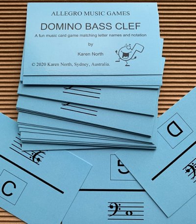 K. North: Domino Bass Clef