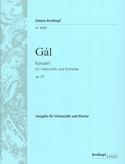 H. Gal: KONZERT OP 67, Violoncello, Klavier