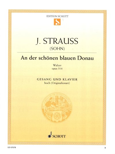 J. Strauss (Sohn): An der schoenen blauen Donau op. 3, GesKl