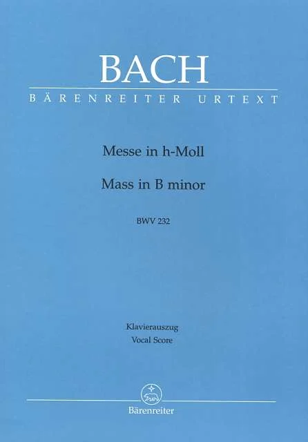 J.S. Bach: Messe h-Moll BWV 232, 5GsGch8OrcBc (KA) (0)