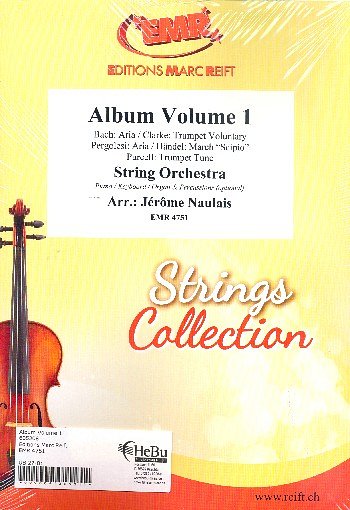 J. Naulais: Album Volume 1 Streichorch, Stro;KlvSchl (Pa+St)