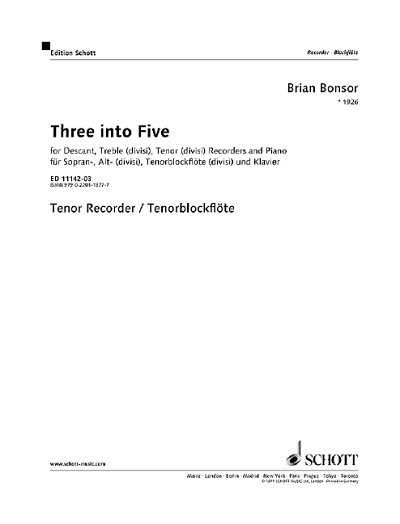 J.B. Bonsor atd.: Three into Five