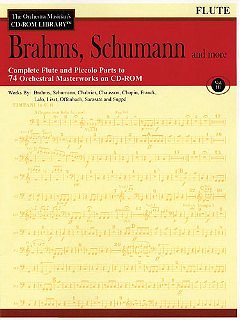 J. Brahms: Brahms, Schumann & More - Volume 3, Fl (CD-ROM)
