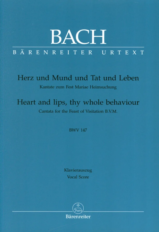 J.S. Bach: Herz und Mund und Tat und Leben, 4GesGchOrch (KA) (0)