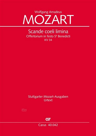 DL: W.A. Mozart: Scande coeli limina C-Dur KV 34 (1766/7 (Pa