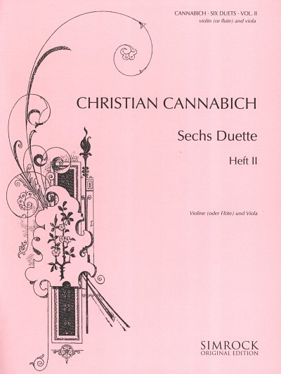 C. Cannabich: Sechs Duette Heft 2