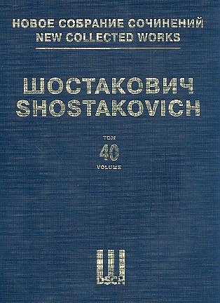 D. Schostakowitsch: Neue Gesamtausgabe op. 102