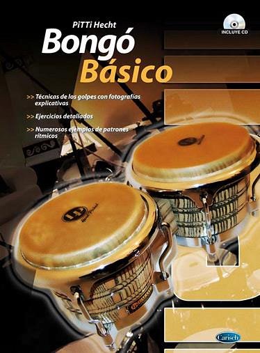P. Hecht: Bongó básico, Bongos (+CD)