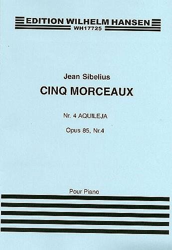 J. Sibelius: Five Pieces Op.85 No.4 'Aquileja', Klav