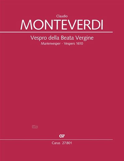 C. Monteverdi: Vespro della Beata Vergine SV 206