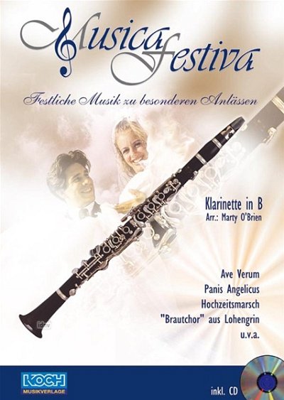M. O'Brien: Musica Festiva - Klarinette in B, Klar (+CD)