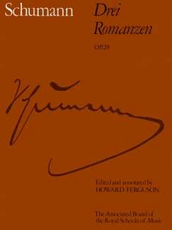 R. Schumann: Drei Romanzen Op. 28, Klav