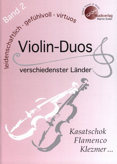 M. Keller y otros.: Violin-Duos verschiedenster Länder Band 2