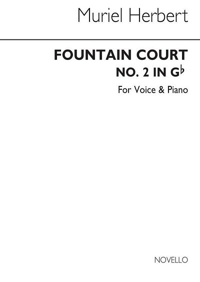 Fountain Court (High Voice/Piano)