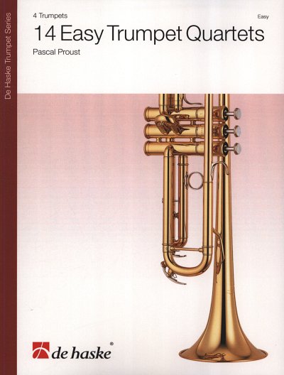 P. Proust: 14 Easy Trumpet Quartets, 4Trp (Pa+St)