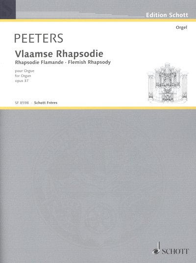 F. Peeters: Flämische Rhapsodie op. 37 , Org