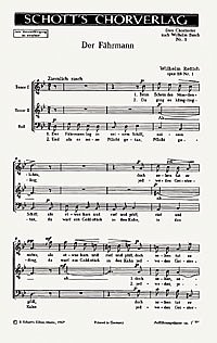 DL: W. Rettich: Drei Chorlieder, Mch3 (Chpa)