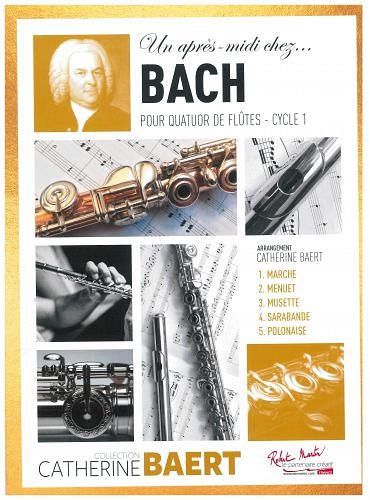 C. Baert: Un après-midi chez Bach, 4Fl (Pa+St)