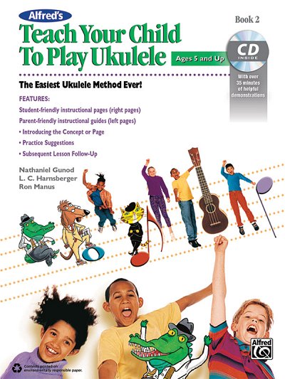 Alfred's Teach Your Child to Play Ukulele, Book , Uk (Bu+CD)