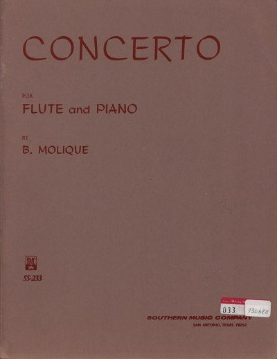 Concerto In D Minor, FlKlav (KlavpaSt)