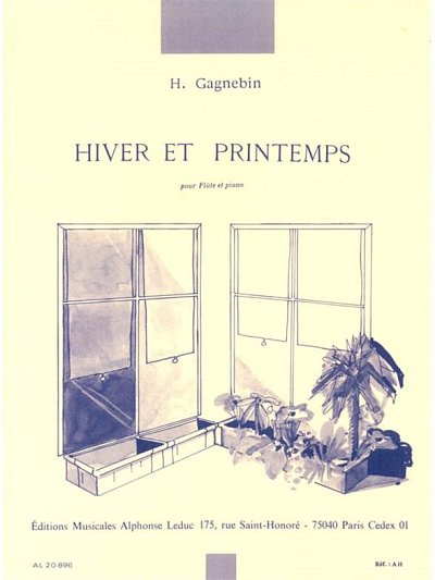 H. Gagnebin: Hiver Et Printemps, FlKlav (Bu)