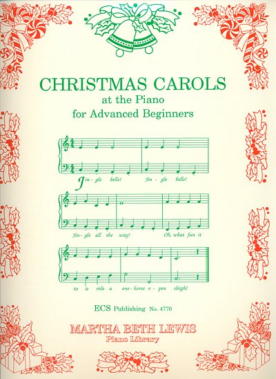 Christmas Carols at the Piano for Adv. Beginners, Klav