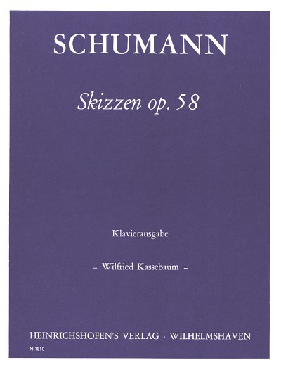 R. Schumann: Skizzen für den Pedalflügel op. 58