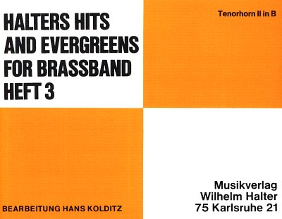 H. Kolditz: Halters Hits and Evergree, Varblaso;Key (ThrnB2)