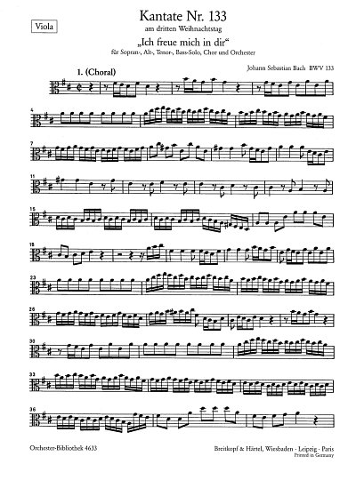 J.S. Bach: Kantate Nr. 133 BWV 133