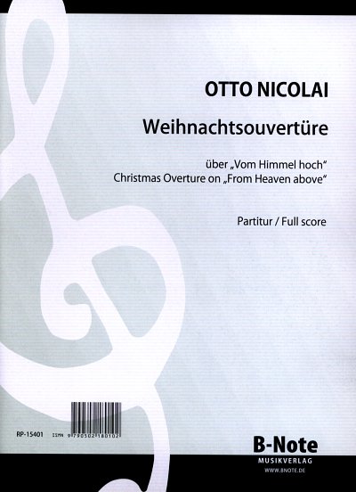 O. Nicolai: Weihnachtsouvertüre, GchOrch (Part.)