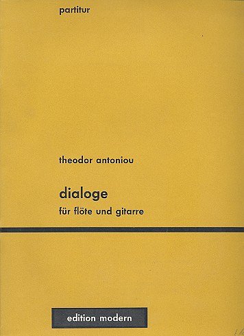 T. Antoniou: Dialoge op.19, FlGit (2Sppa)