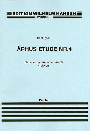 B. Lylloff: Arhus Etude No. 04 For Percussion (Pa+St)