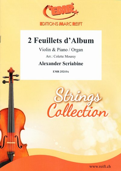 DL: A. Skrjabin: 2 Feuillets d'Album, VlKlv/Org