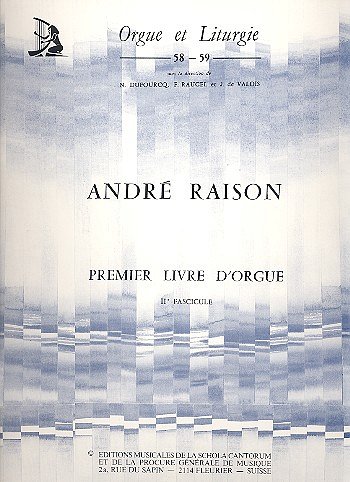 A. Raison: Premier livre d'Orgue (Fasc. II), Org