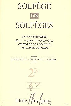 A. Lavignac: Solfège des Solfèges Vol.2B sans accompagnement