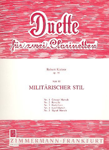 R. Kietzer: Duette 3 Op 94