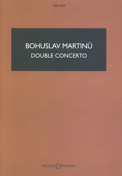 B. Martin_: Double Concerto H 271 (Stp)