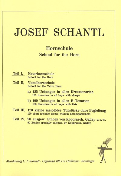 J. Schantl: Hornschule Teil 1: Naturhornschule, Hrn