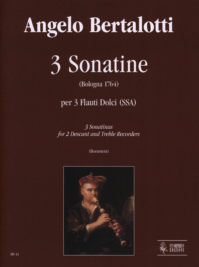 Bertalotti, Angelo: 3 Sonatinas (Bologna 1764)